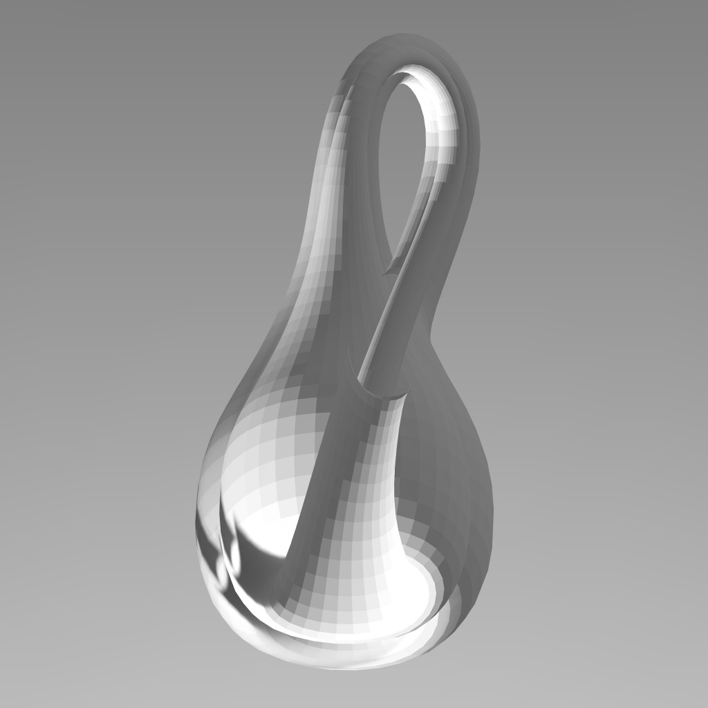 Realistic Klein bottle preview image 3